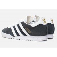 Кроссовки Adidas Beckenbauer серые с белым